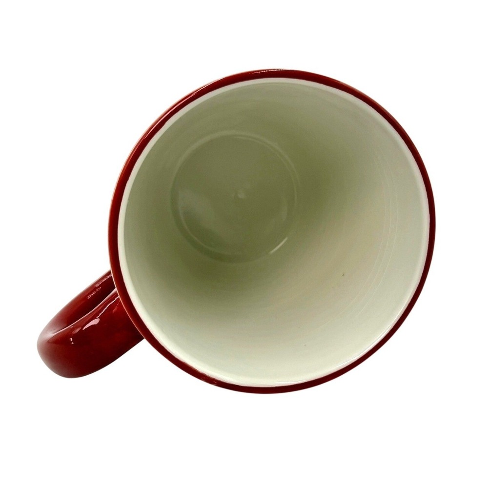 Oneida Rooster Coffee Mug Cream Red Ceramic Farmhouse Country Chicken Tea Cup - Picture 5 of 7